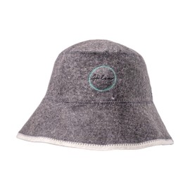 Halsa Sauna Hat, Natural Wool Sauna Cap for Men and Women, Eco-Friendly Insulating Headgear for Spa, Steam Room, Banya, Bathhouse, Comfortable, Breathable, Handmade, One Size Fits All