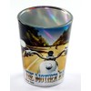 Route 66 Metallic Eagle Biker Full Wrap Shot Glass rtp