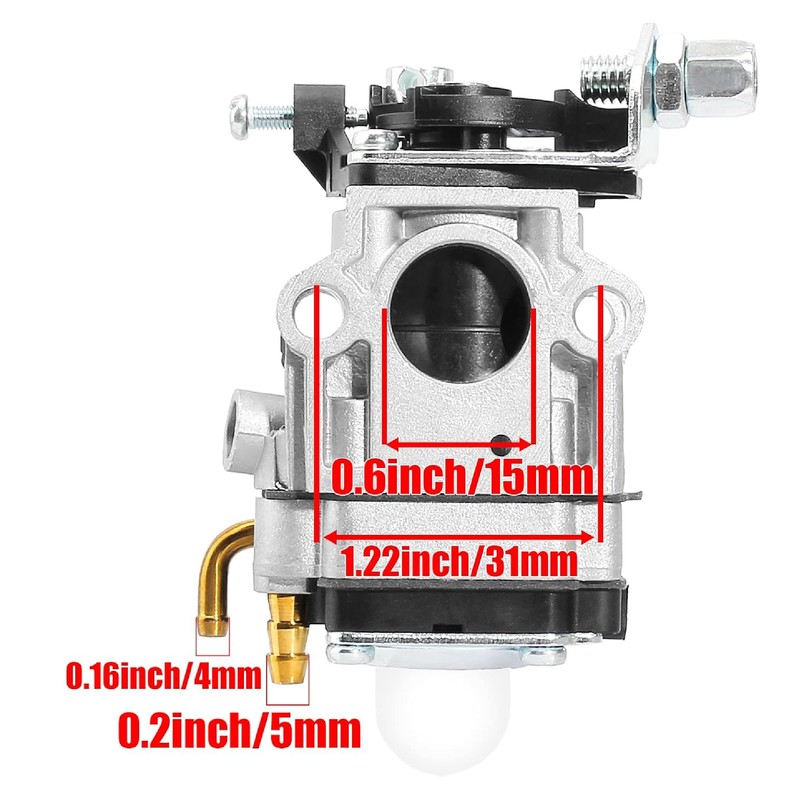 Gioong Carburetor Compatible with Harbor Freight Predator Earth Auger 52cc