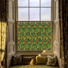 funlife Original Hand-Drawn Privacy Stained Glass Window Film, Single Sided