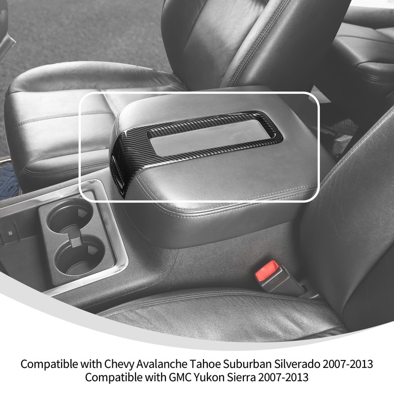 Linskip Center Console TOP LID Storage Armrest Trim Compatible with