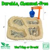 Dinosaur Meal Set, Dino Kids Plate and Condiment Holder, Jurassic