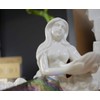 Sea Creations Ceramic Mermaid Bathroom Soap Dish Figurine 8" Perfect