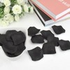 MELGO 500 Pcs Black Rose Petals for Bedroom, Valentines Petals,