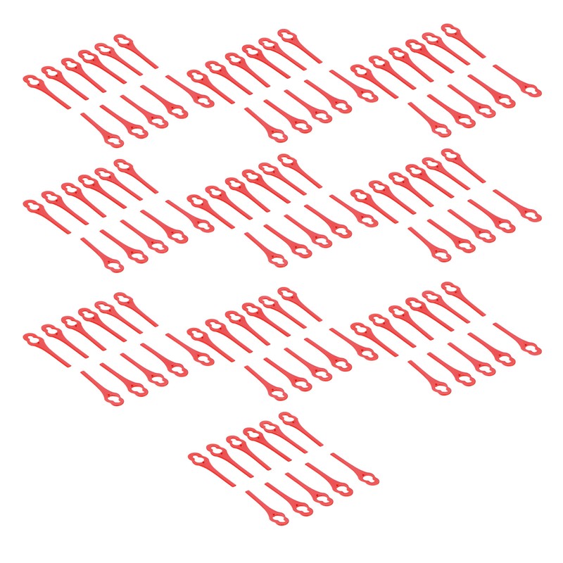 100pcs Replacement Grass Trimmer Blades Lawn Mower Head Cutting Blades