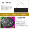 NOELAMOUR Chalkboard Black Board Wall Hanging Double Sided Sign Sign
