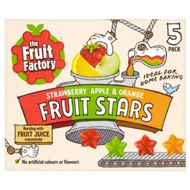 The Fruit Factory Fruit Stars 5 x 20g