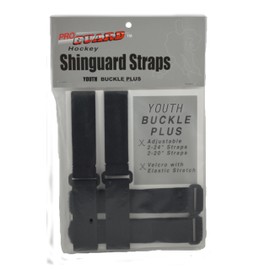 Proguard Junior Buckle Plus Shin Guard Strap, Black