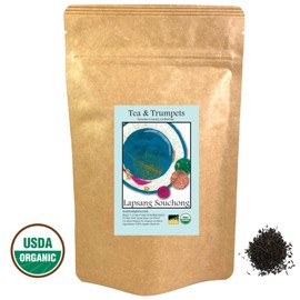 USDA Organic Lapsang Souchong Loose Leaf Black Tea 1 LB (16 oz)