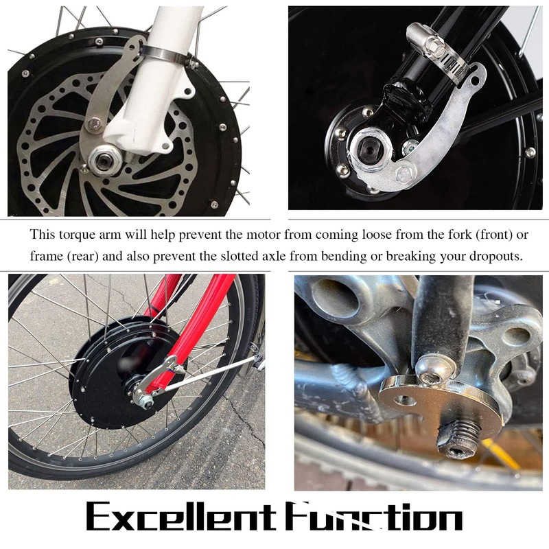 2 Sets Universal Torque Arm Conversion Kit Compatible with E-Bike