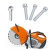 16x Universal M5x 25mm Torx Screws Compatible with STIHL TS400