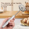 VANYI Potato Masher Stainless Steel, Hand Smasher Kitchen Tool For