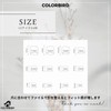 COLORBIRD Foot Nail Tips, 24 Sheets, Nail Tips, Foot Nail