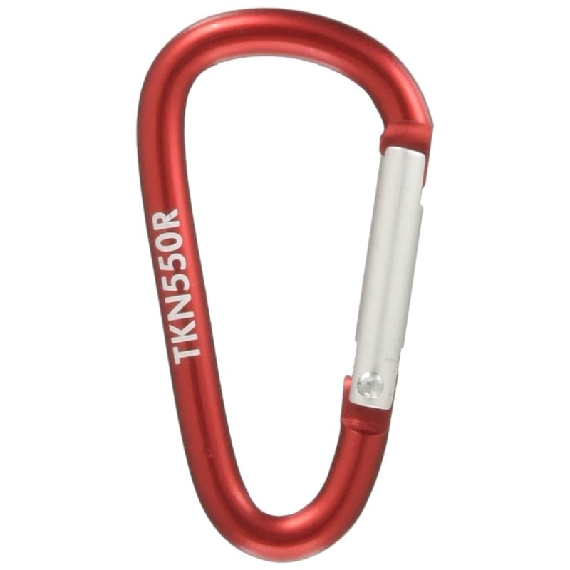 TRUSCO TKN550R Carabiner Wire Diameter 0.2 x 2.0 inches (5