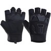 EVD-X Guantes Tácticos Cortos Premium de Goma protección Nudillos para