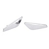 2PCS Front Fender Chrome Finisher 51117338569 Replacement for X3 X4