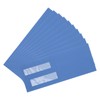 YOKIVE 10 Pcs Double Window Envelopes, Business Security Seal Envelopes
