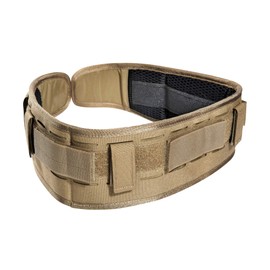 Tasmanian Tiger TT Belt Padding M&P Flat Non-Slip Padding with Laser Cut Molle for Service and Use Belt, Khaki, XL (110 cm)