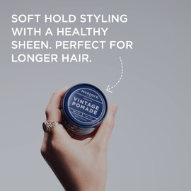 Murdock London Vintage Pomade | Classic, Ultra-Slick Finish with Strong Hold | Made in England | 50ml