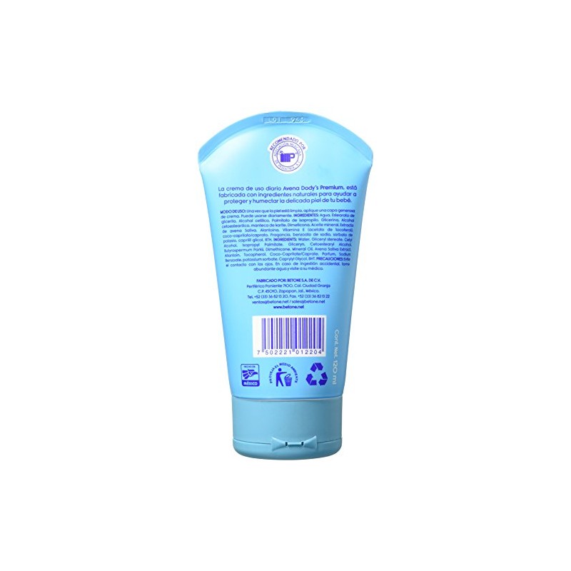Dodys Crema Avena Osito, 120 ml