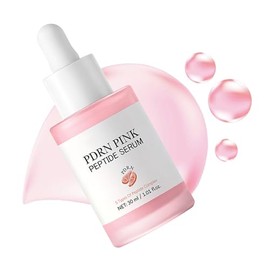 Suero de péptidos de ADN de salmón para cara, sueros PDRN con niacinamida, complejo de 5 péptidos diseñado para apoyar la firmeza de la piel, elastici