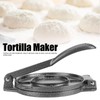 Corn Tortilla Press, Heavy‑Duty Durable Non‑Stick Multifunctional Cast Iron Tortilla