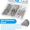 Yinpecly 50Pcs 6-32 Machine Screws, Extra Long Outlet Screws