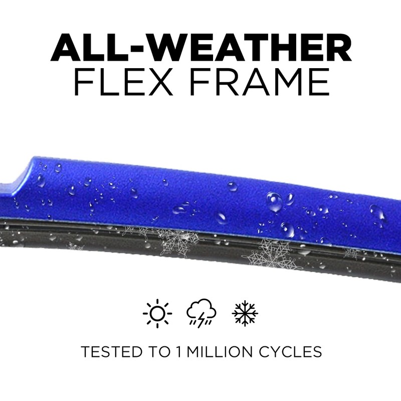 ClixWipers 26" + 16" (Set of 2) Blue All Weather