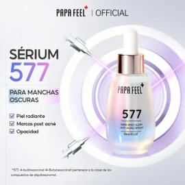 Papa Feel 577 Serum Aclarante Antimanchas Antiarrugas 30ml Sensible Día/noche