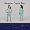Ropa interior térmica para niños y niñas, conjunto de ropa