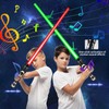 2 Stück Lichtschwer Spielzeug, Star Wars Lichtschwert,7 Farben Lichtschwert und