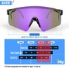 IKTOD Sports Sunglasses Men Women Anti-UV Baseball Sunglasses Youth Cycling