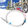 Temperature Sensor Probe PT100 Thermistor Temperature Measuring Probe Round Hole