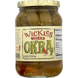 Wickles Wicked Okra, 16 oz