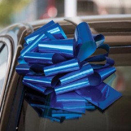 EZ LETTERING Large Pull String Windshield Gift Bow for Car Christmas Birthday Present Suction - Gold