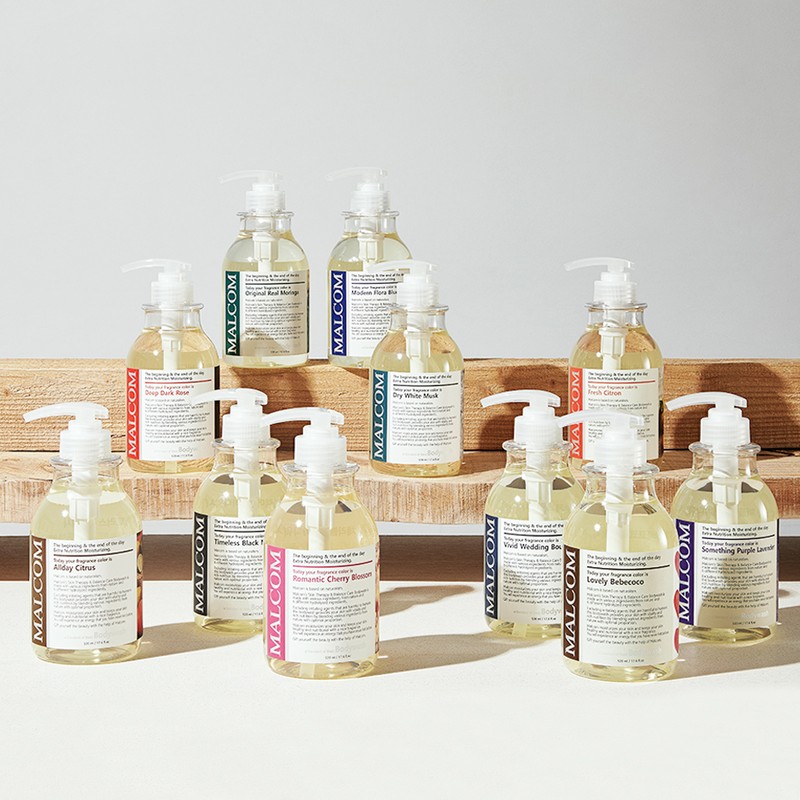 MALCOM Body Wash 520ml - Real Moringa