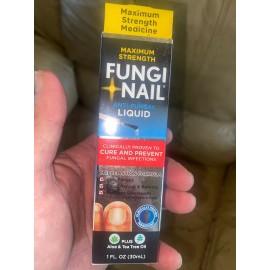 Fungi-Nail Maximum Strength Fungi Nail Liquid. Cure & Prevent Fungal Infections. Exp 7/25+
