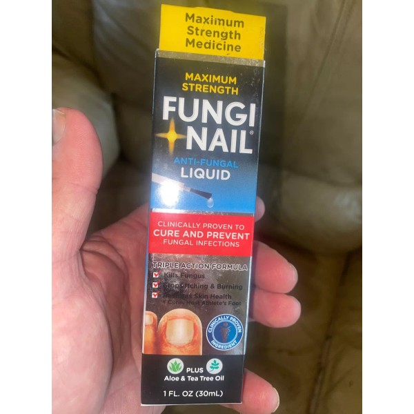 Fungi-Nail Maximum Strength Fungi Nail Liquid. Cure & Prevent Fungal