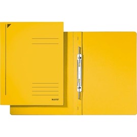 Esselte Leitz Spiral-Bound Folder A4 Premium Card Yellow
