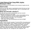 Lebel Natural Hair Soap With - Jojoba - 720ml