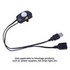 Clearhill 5V Motion Sensor Switch with USB Male and Female