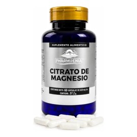 Citrato Magnesio Cápsulas Suplemento Alimenticio