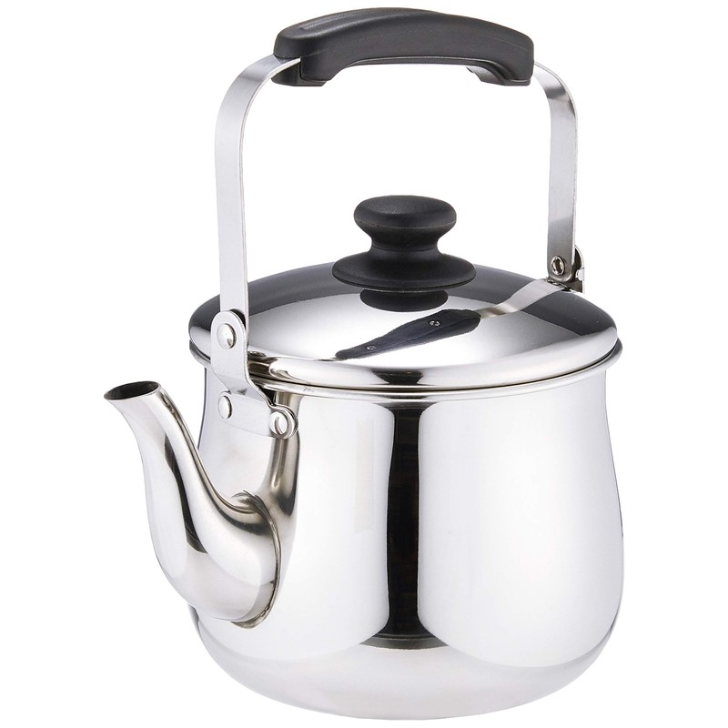 PEARL METAL El Maas Stainless Wide Mouth Kettle