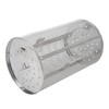 Rolling Grilling Basket Stainless Steel BBQ Rolling Basket Fork Wire