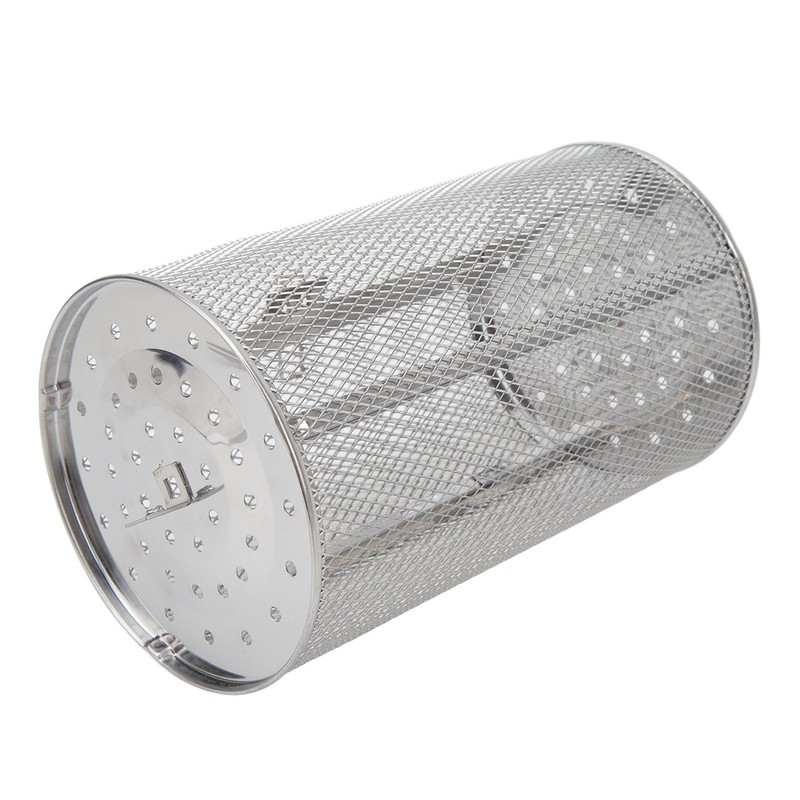 Rolling Grilling Basket Stainless Steel BBQ Rolling Basket Fork Wire