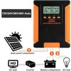 SolaMr 50A 180V MPPT Solar Charge Controller 12V/24V/36V/48V, LCD Screen