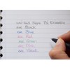 uni-ball 153544030 UF-220 Signo TSI Erasable Rollerball Pens, Black Erasable