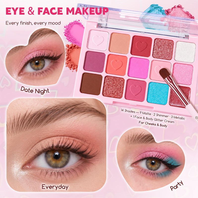 Girls Makeup Kit for Teens Make up Set for Beginners
