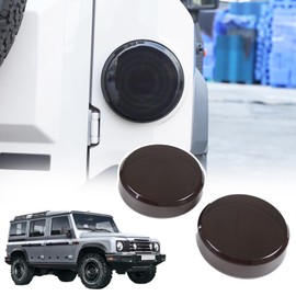 Bekantogy 2PCS Rear Tail Light Cover Compatible with INEOS Grenadier 2022-2025 ABS Smoked Black Tail Light Lampshade Cover Trim Rear Headlight Protection Cover Exterior Accessories