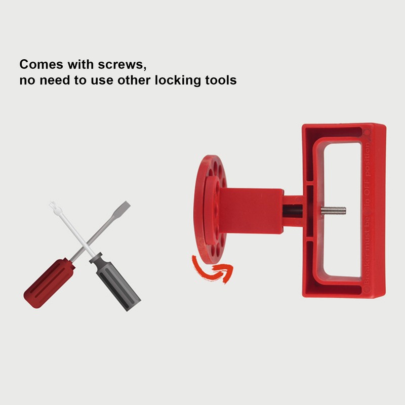 Breaker Safety Lock Energy Isolation Air Switch Lock For Small